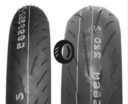 Foto pneumatico: BRIDGESTONE, BATTLAX S22 HYPERSPORT 160/60 R17 69W Quattro-stagioni