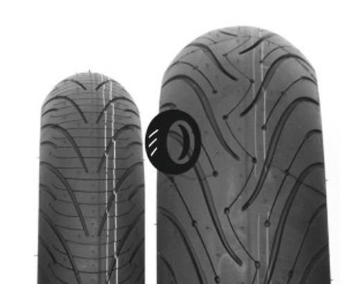 Foto pneumatico: MICHELIN, PILOT ROAD 3 F+R 160/60 R18 70W Quattro-stagioni
